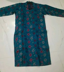Floral Print Straight Kurta