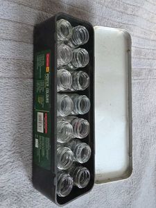 26 Empty bottles of camel poster colour for art