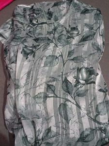 Floral Dark Green Dress