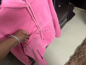 Breastfeeding safe Pink Hoodie