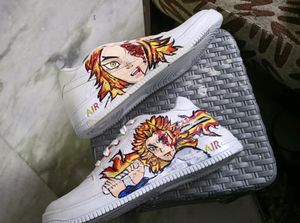 Rengoku Custom Shoes