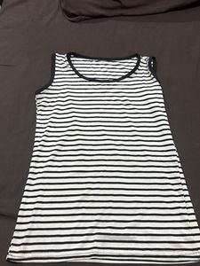 Striped Sleeveless Top