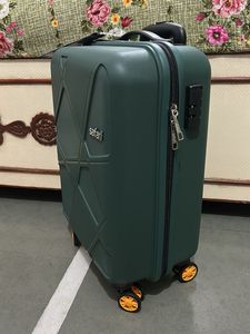 New-Safari Green Hard Shell Suitcase