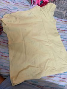 Cute Yellow Butterfly &amp; Ladybug T-Shirt