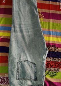 Washed Denim Jeans