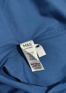 Marks &amp; Spencer Men’s Premium Blue Shirt