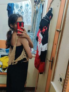 Crochet Knit Top