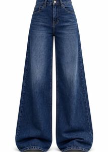 Wide Leg Denim Jeans