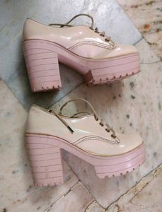 Nude Boots Cum Heels ( Women's)