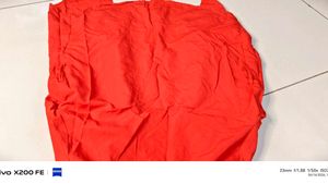 Chic Red Button-Down Shirt Dress