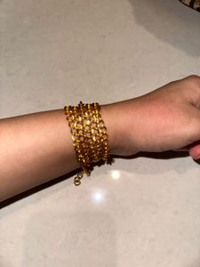 Elegant Gold Chain Link Bracelet