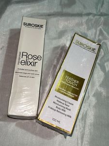 Suroskie Rose Elixir &amp; Feather Touch Moisturiser