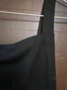 Chic Black Pinafore Dress