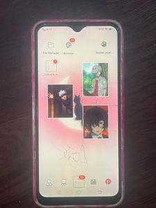 Smartphone with Pink Case