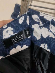 Floral Print Mini Skirt