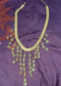 Golden Stone necklace