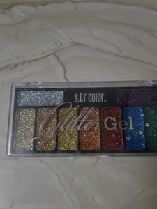 SFR Color Glitter Gel Palette