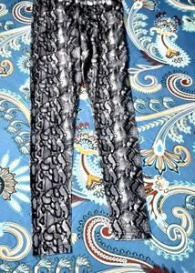 VELVET PRINTED LEGGING/TIGHT