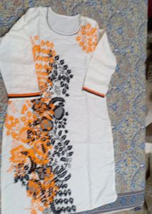 Enhance Your Look  From Pure Cotton Kurti......