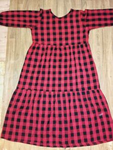 2 Pocket Red &amp; Black Checkered