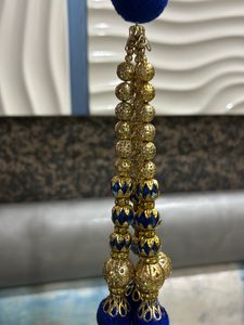 Premium quality Blue Tassels (set Of 4)