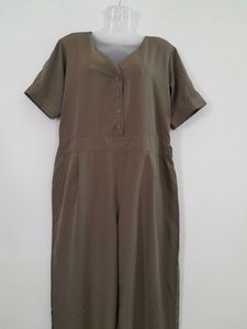 Khaki Casual Jumpsuit (Women's)