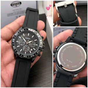 FOSSIL BLACK PREMIUM QUALITY MENS WATCH