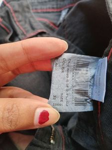 Stylish Red Line New Jeans