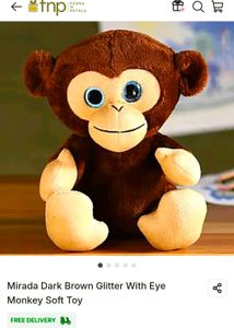 Cute Plush Monkey Toy