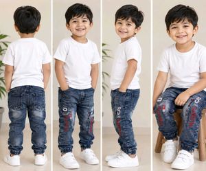 Brand New Boys Denim Jeans with Tag | 3–5 Years |