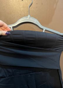Newme-Chic Black Tube Dress