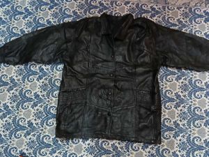 Vintage Black Leather Jacket
