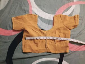 Yellow Ethnic Blouse