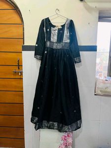 Elegant Black Ethnic Gown