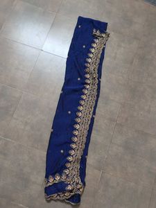 Yellow Silk Lehenga choli  with Golden Print