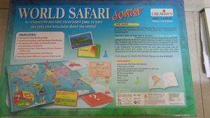 World Safari Junior Board Game