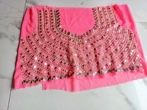 Designer Lehenga Choli Set unsteached