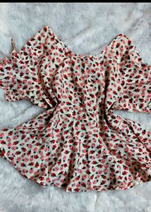 Chic Floral Print Blouse✨🫶🏻