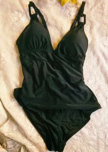 Chic Black One Piece Swimsuit