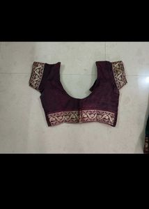 Bottle green saree