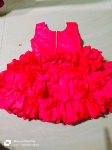 Rose Frock For Baby Girls