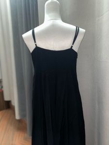 Classic Black Spaghetti Strap Dress