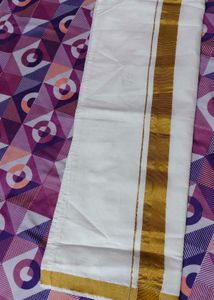 kerala cotton mundu ( dhothi) for kids