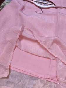 Pink Embroidered Festive Kurta Set