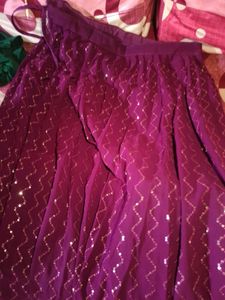 it's purple lehenga💜
