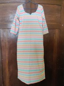 PRICE DROP !!! Ikat Print Cotton Kurta