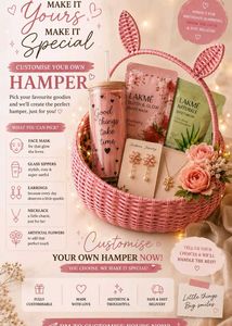bunny basket hamper 🧺❤️