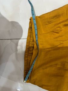 Mustard Floral Kurta Set with Dupatta