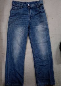 Y2k Men's Blue Denim Jeans