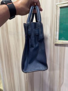 Michael Kors Dillon Navy Blue Mini Satchel Bag